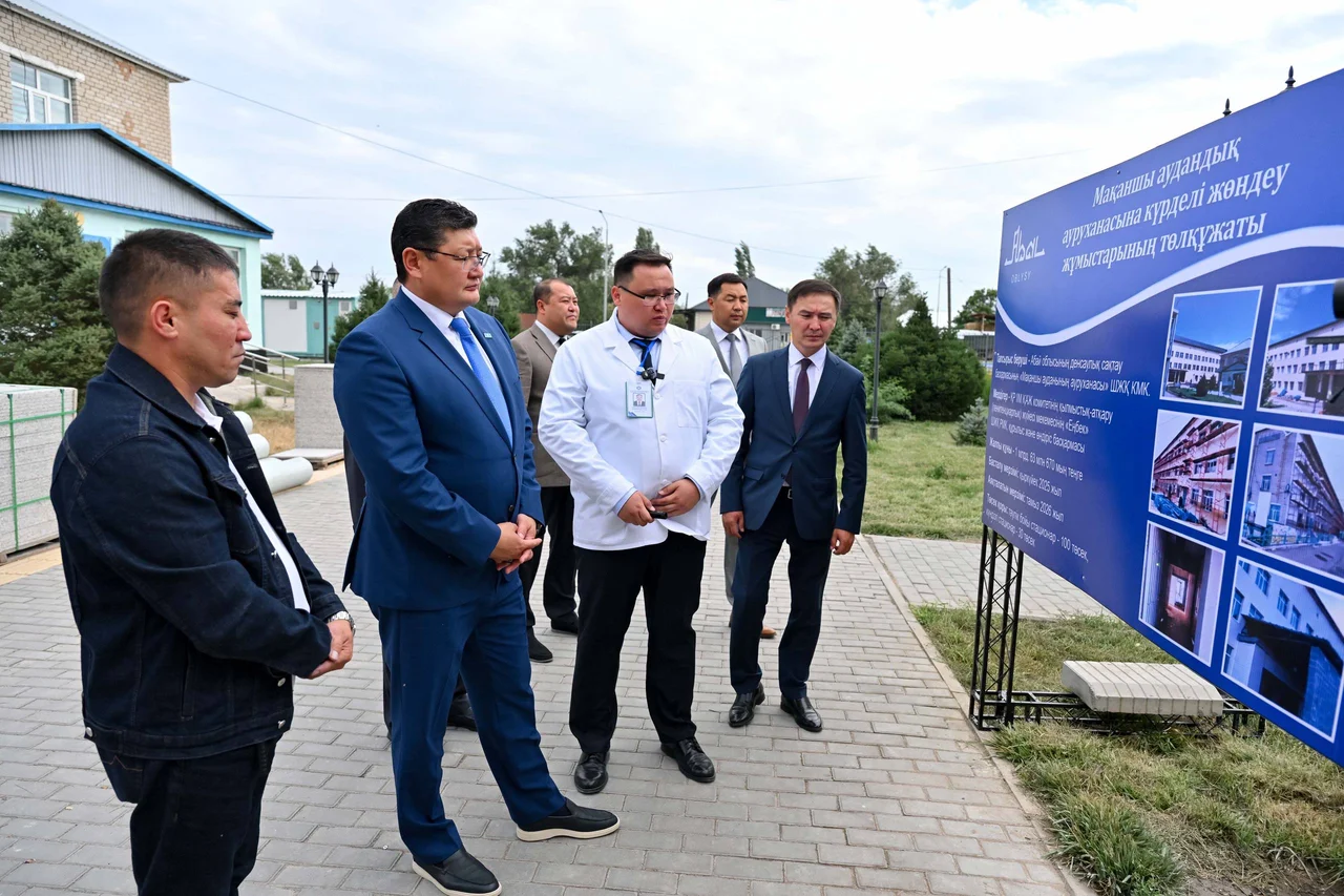 Мақаншы ауруханасы жаңа келбетке ие болуда