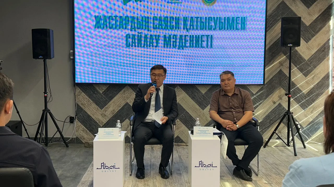 Семейде жастардың саяси қатысуы мен сайлау мәдениеті талқыланды