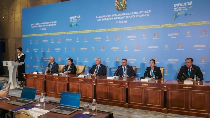 “Пока все проходит идеально”: наблюдатели ШОС оценили ход выборов депутатов в Курултай