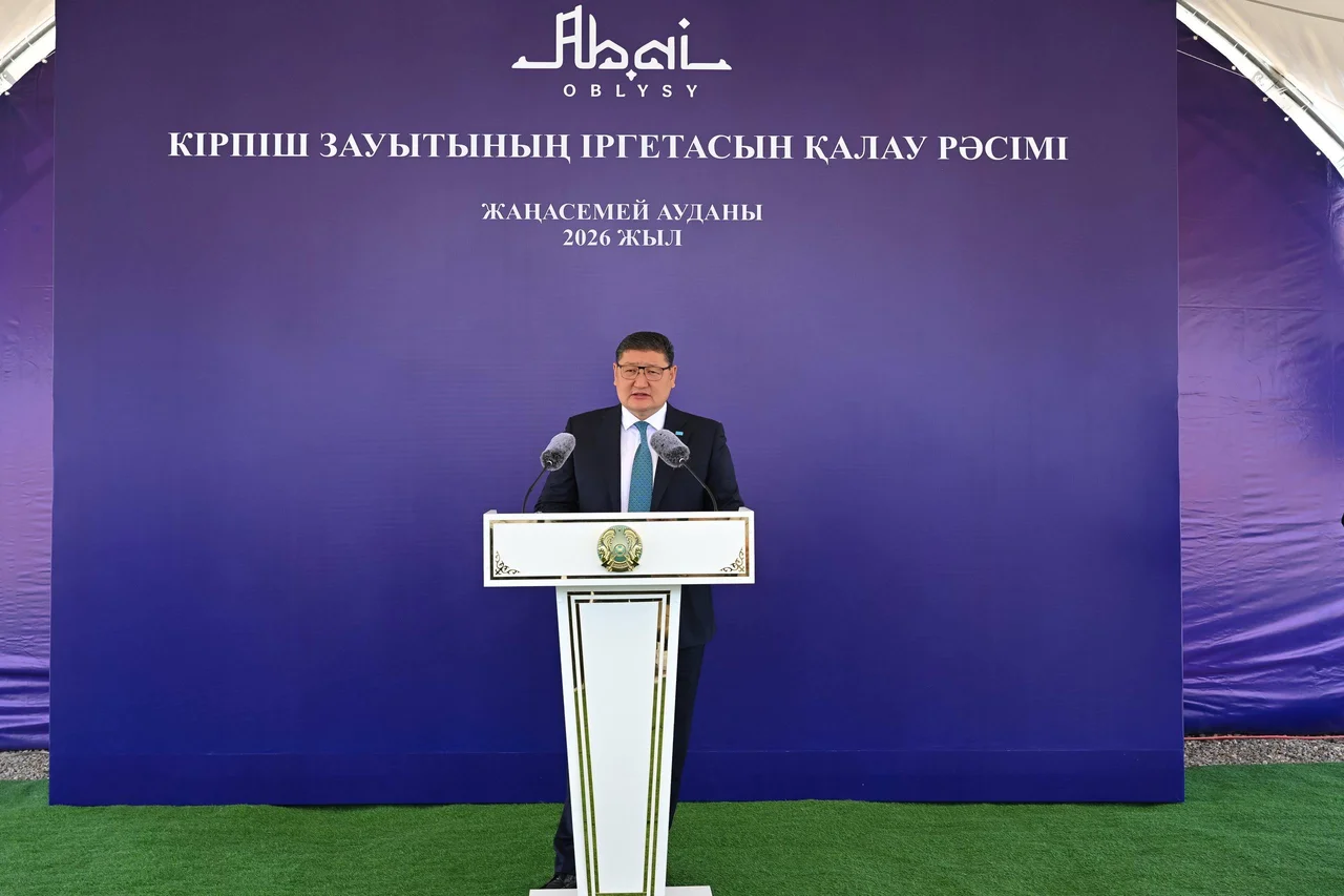Жаңасемей ауданында кірпіш зауытының құрылысы басталды
