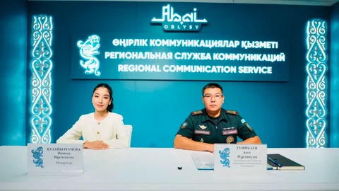 В области Абай усилили профилактику пожаров в школах и детских лагерях