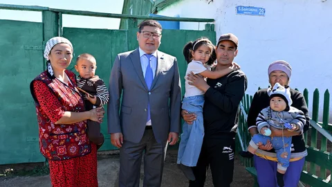Абай ауданындағы Архат ауылында инфрақұрылым жаңаруда