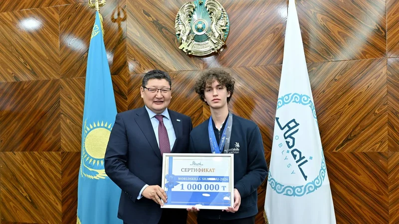 Абай облысының студенті WorldSkills Shanghai 2026 чемпионатында Қазақстанға алғашқы қола медаль әкелді