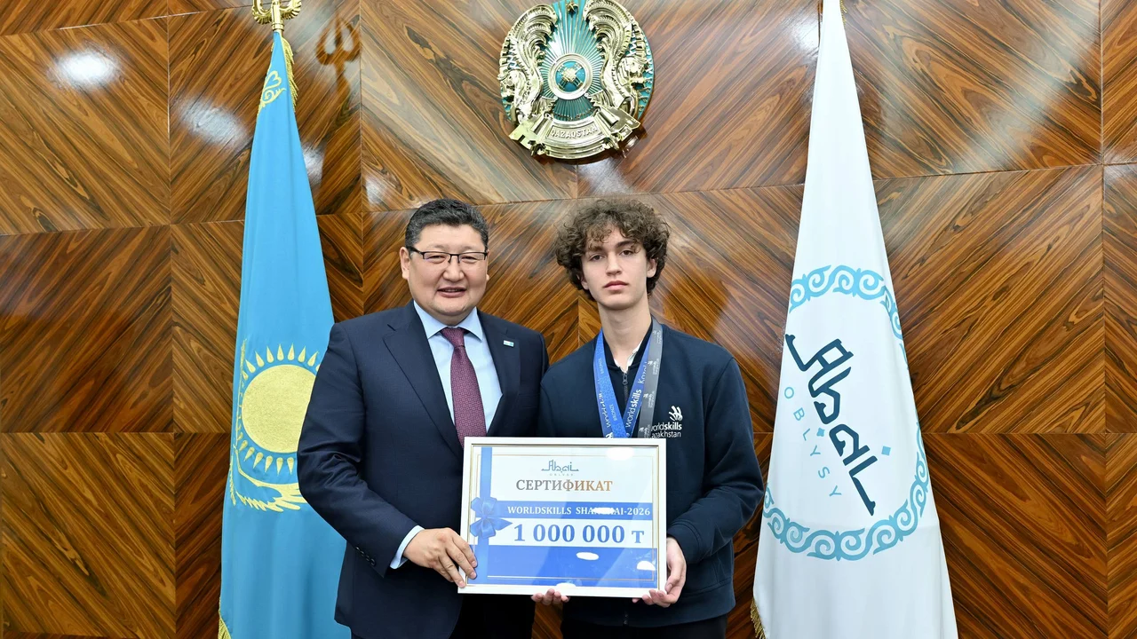Абай облысының студенті WorldSkills Shanghai 2026 чемпионатында Қазақстанға алғашқы қола медаль әкелді