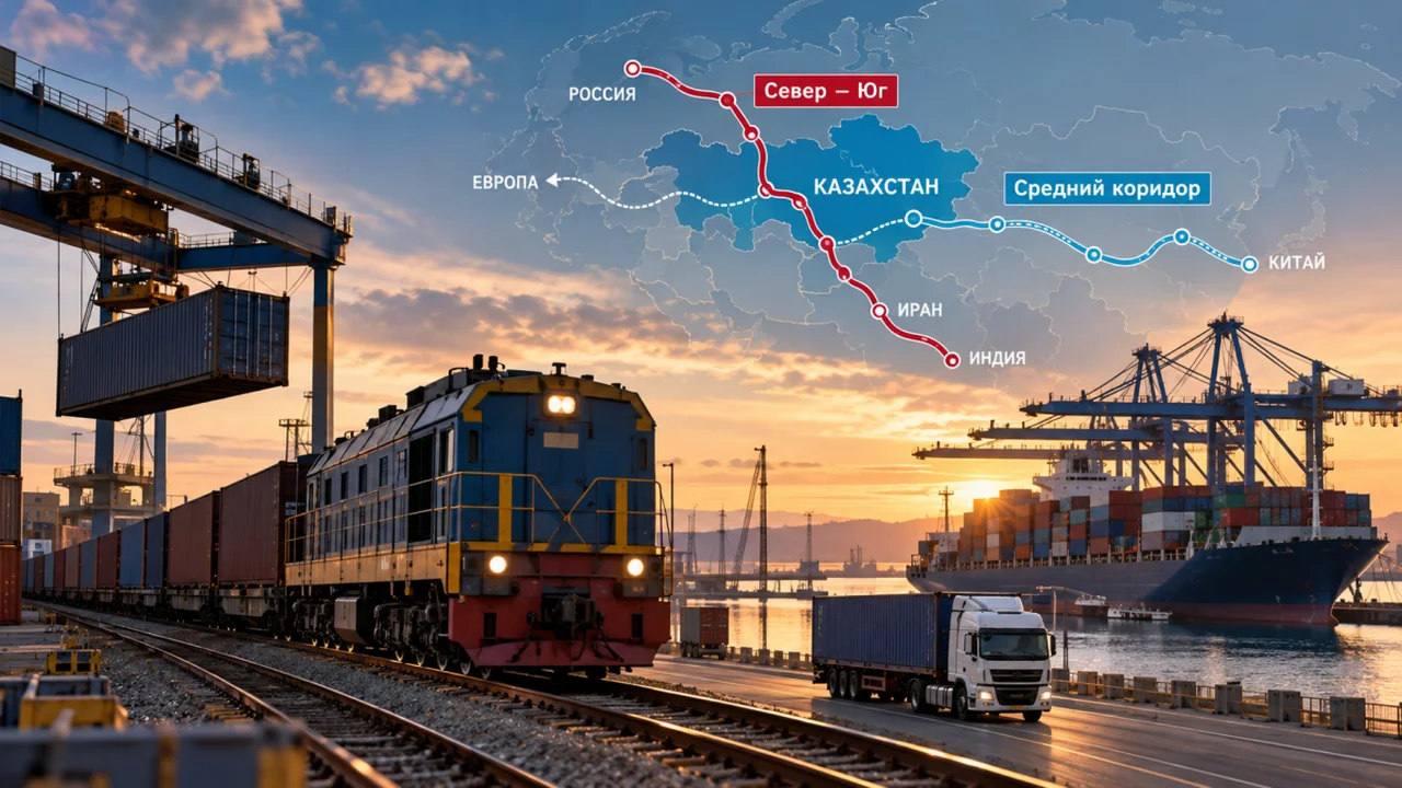 Солтүстік – Оңтүстік бағыты және Орта дәліз: Қазақстан транзиттік әлеуетін арттыруда