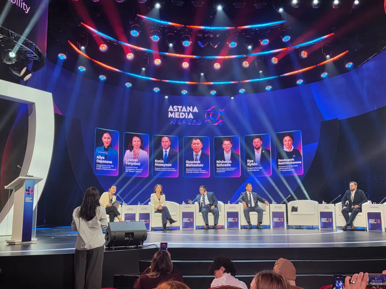 Астанада оныншы Astana Media Week медиааптасы өтіп жатыр
