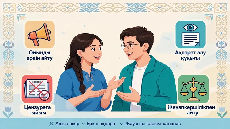 Жаңа Конституциядағы сөз бостандығы: кепілдік пе, әлде шектеу ме?