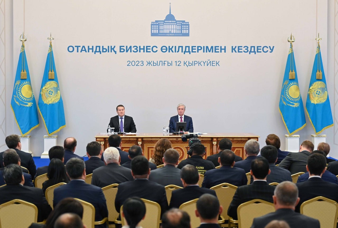 Мемлекет басшысы отандық бизнес өкілдерімен кездесті