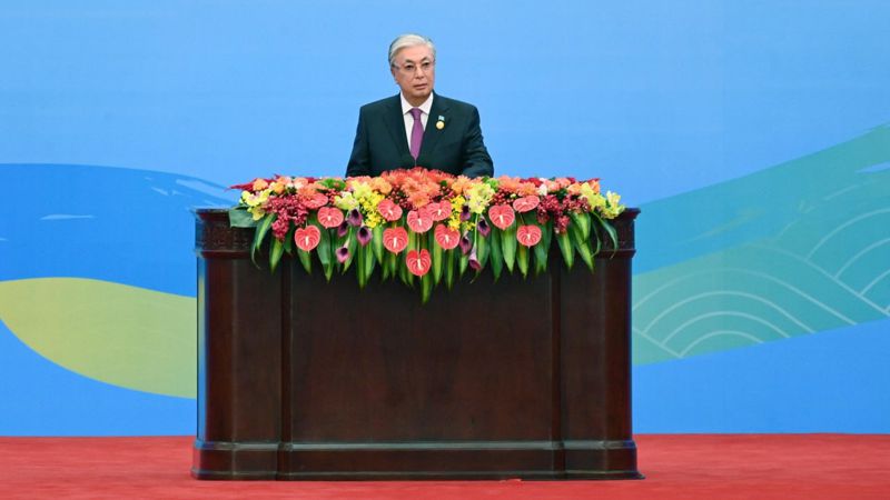 Тоқаев: Қазіргі геосаяси жағдайда "Бір белдеу, бір жол" бастамасы қажетті халықаралық жобаға айналды