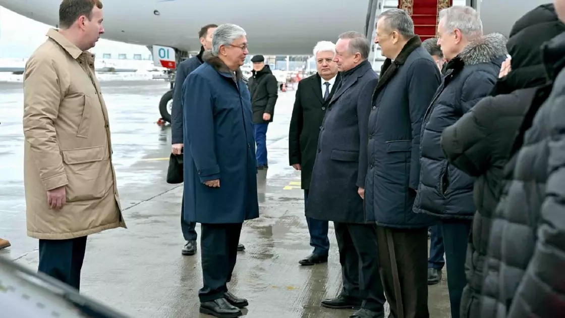 Тоқаев Санкт-Петербург қаласына ұшып барды 