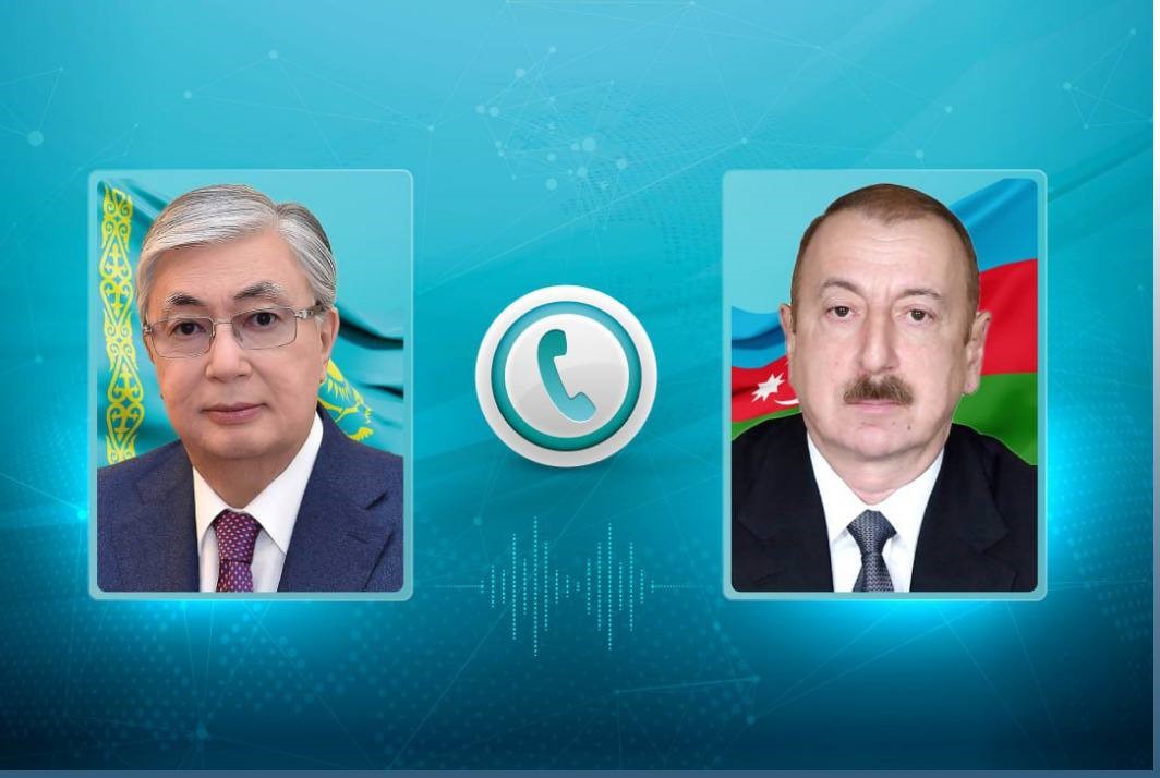 Қазақстан мен Әзербайжан президенттері телефон арқылы сөйлесті