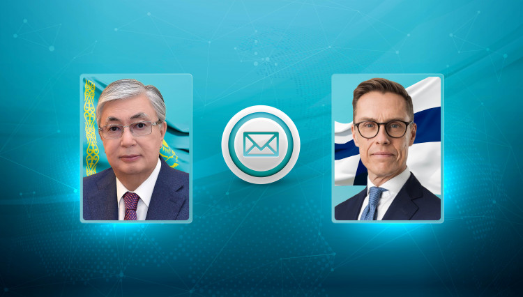 Касым-Жомарт Токаев поздравил Александра Стубба с избранием на должность президента Финляндии