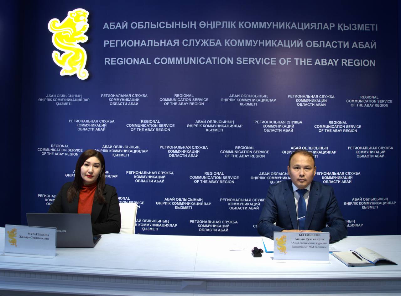 Абай ауданында салынып жатқан нысандардың жағдайы ерекше бақылауда
