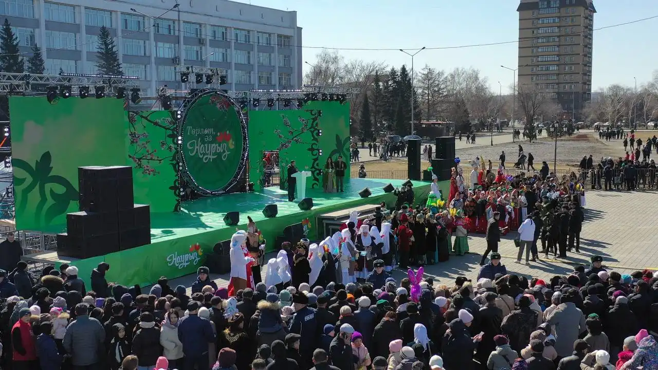 В области Абай с размахом отмечают Наурыз мейрамы