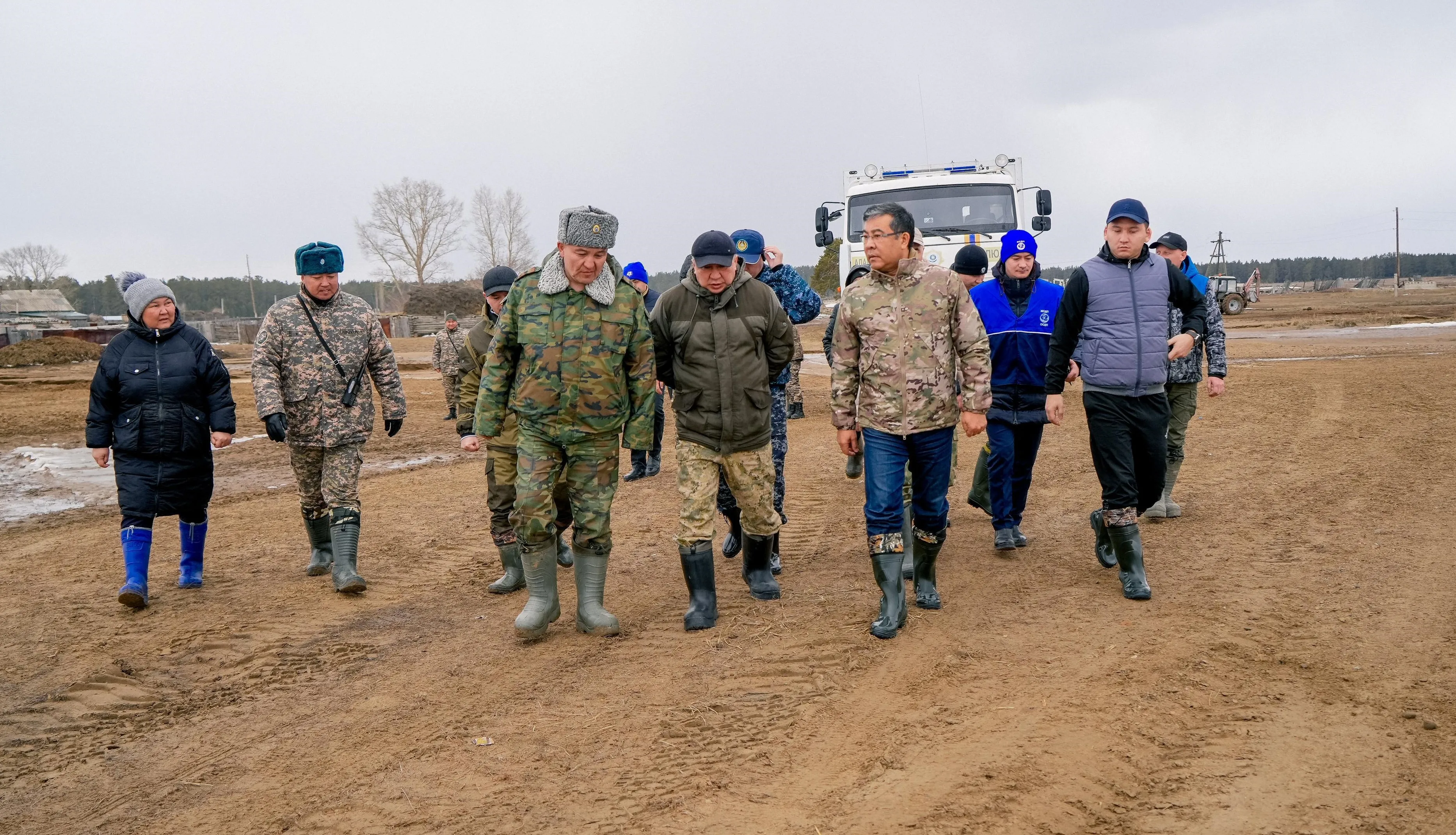 Аким области Абай посетил Бескарагайский район