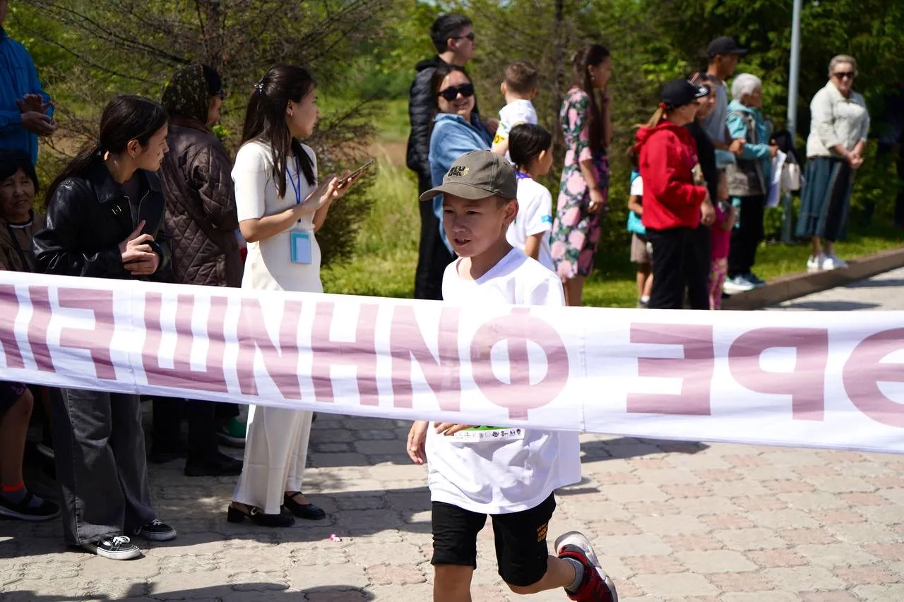 В области Абай прошел марафон «Semey Run kids»