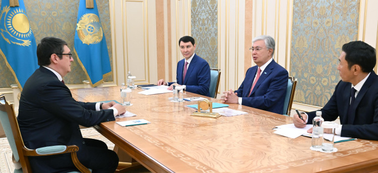 Глава государства принял Алмасадама Саткалиева