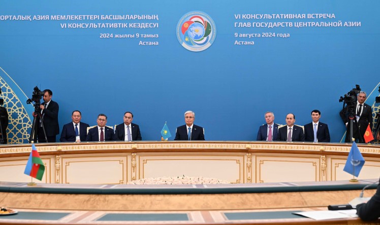 VI Консультативная встреча глав государств Центральной Азии прошла под председательством Касым-Жомарта Токаева