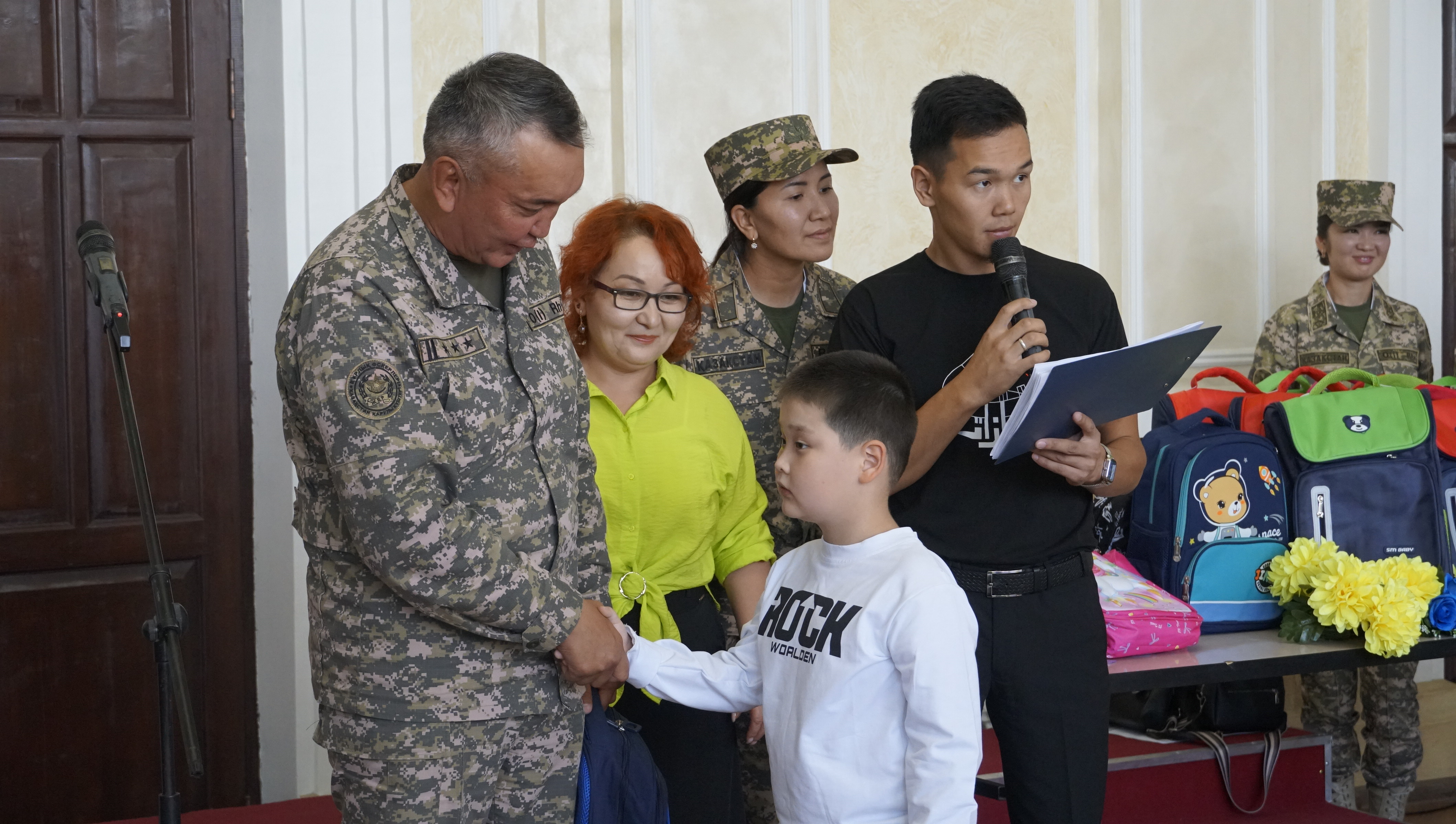«Мектепке жол» республикалық акциясы жалғасын тапты.