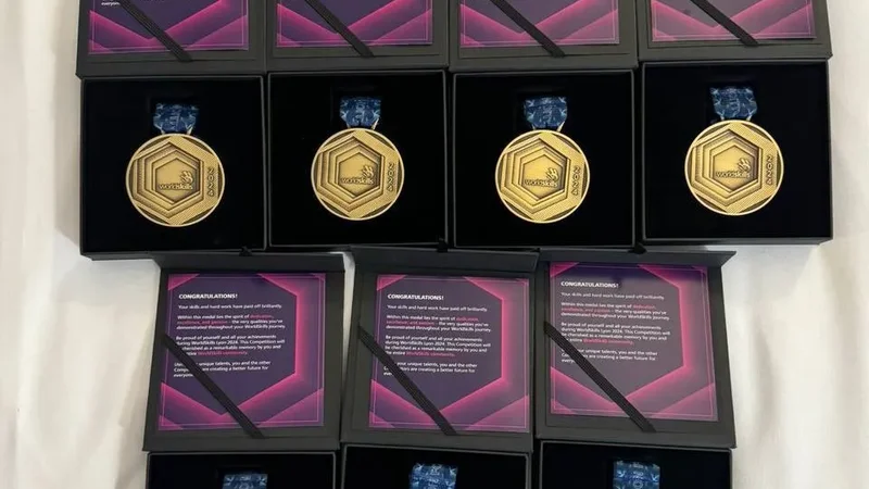 Абай облысының студенттері «WorldSkills Lyon 2024» чемпионатында «Үздік медальон» иеленді