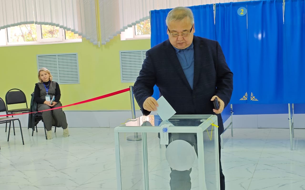 «Бүгін біз Қазақстанның болашағы үшін дауыс бердік» - Эрлан Батырбеков