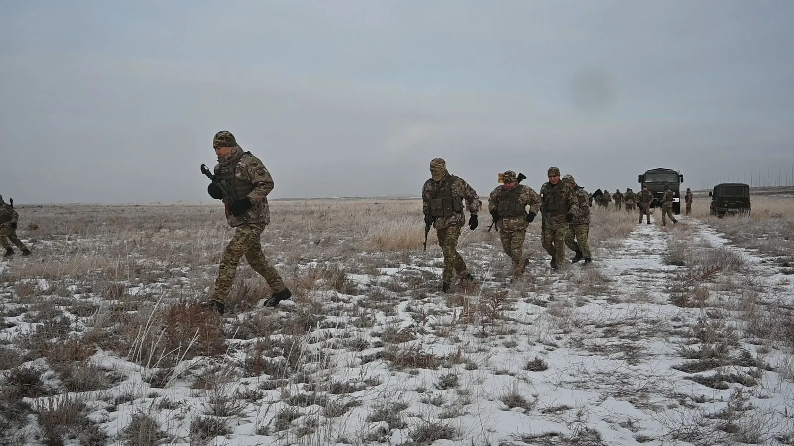 Абай гарнизоны жауынгерлік әзірліктің жоғары дәрежесіне келтірілді