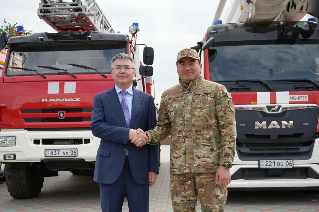 Құтқарушыларға арналған жаңа техника шалғайдағы ауылдардың қауіпсіздігін қамтамасыз етеді