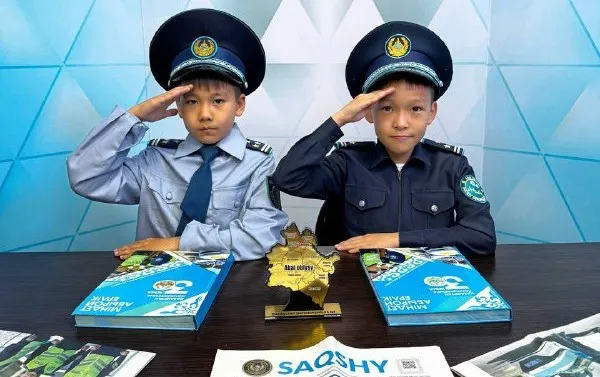 Мини-полицейские заступили на службу в Семее