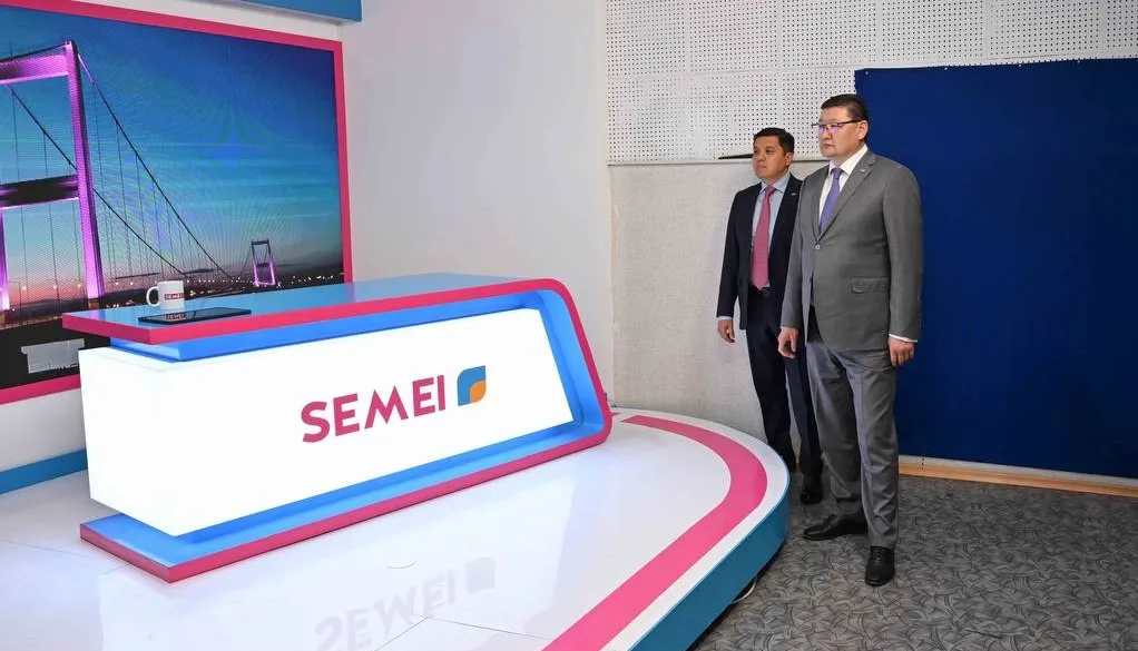Аким области ознакомился с работой телеканала «SEMEI»