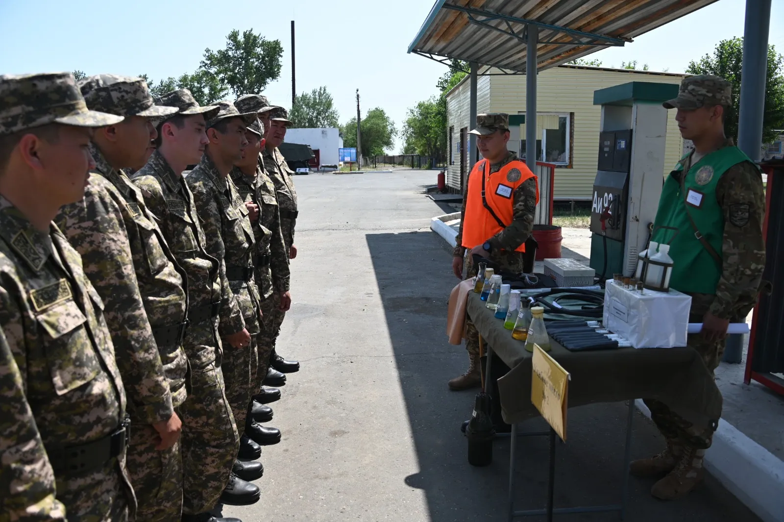 В Семее прошло торжественное открытие сбора военнообязанных  
