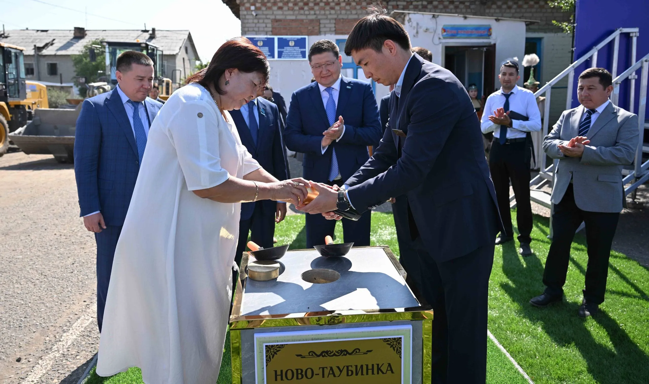 Жарма ауданының Суықбұлақ ауылында жаңа мектептің құрылысы басталды