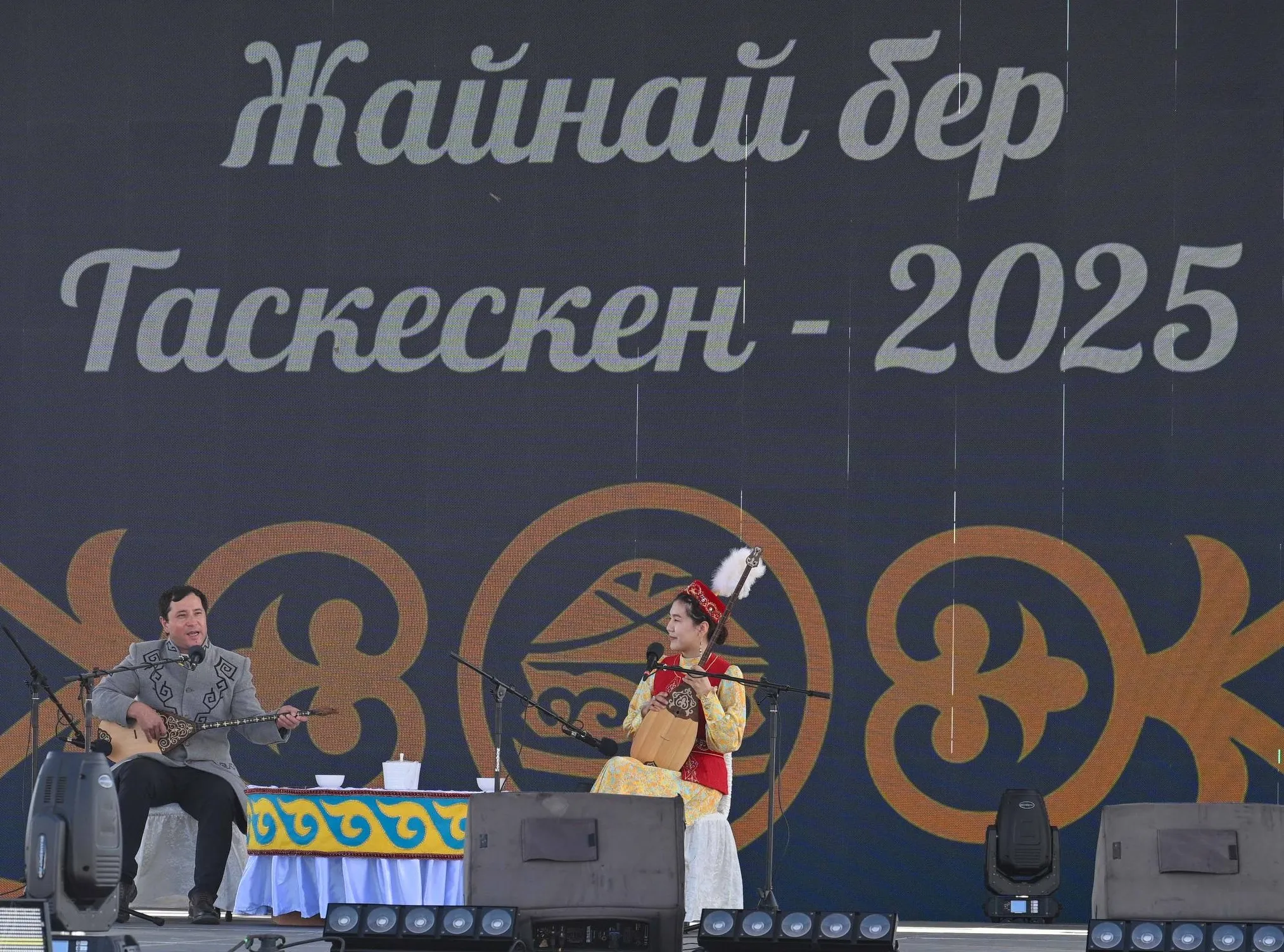 В селе Таскескен проходит фестиваль «Ауыл – ел бесігі» 