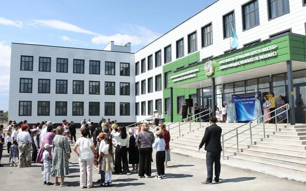 Абай облысының «Келешек мектептері»: Водный кентінде жаңа мектеп таныстырылды