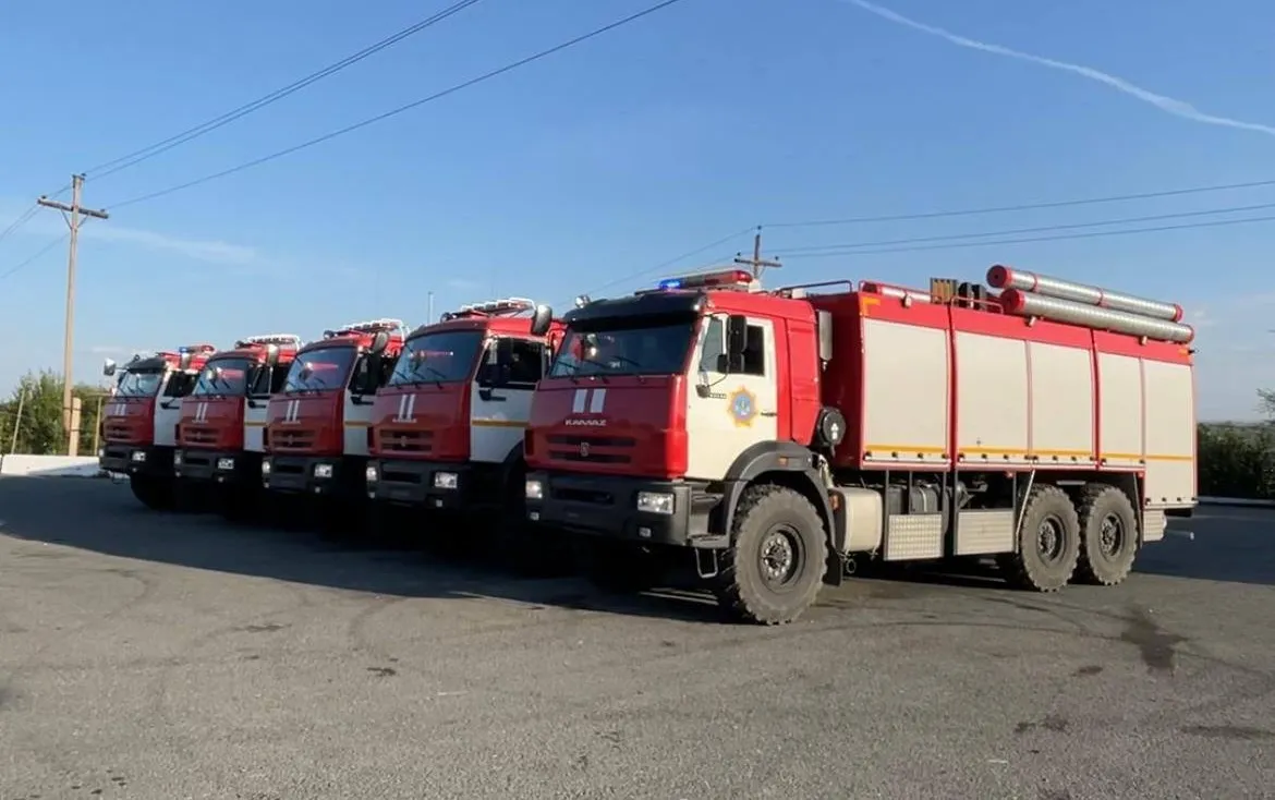 Автопарк ДЧС области Абай пополнился новой техникой