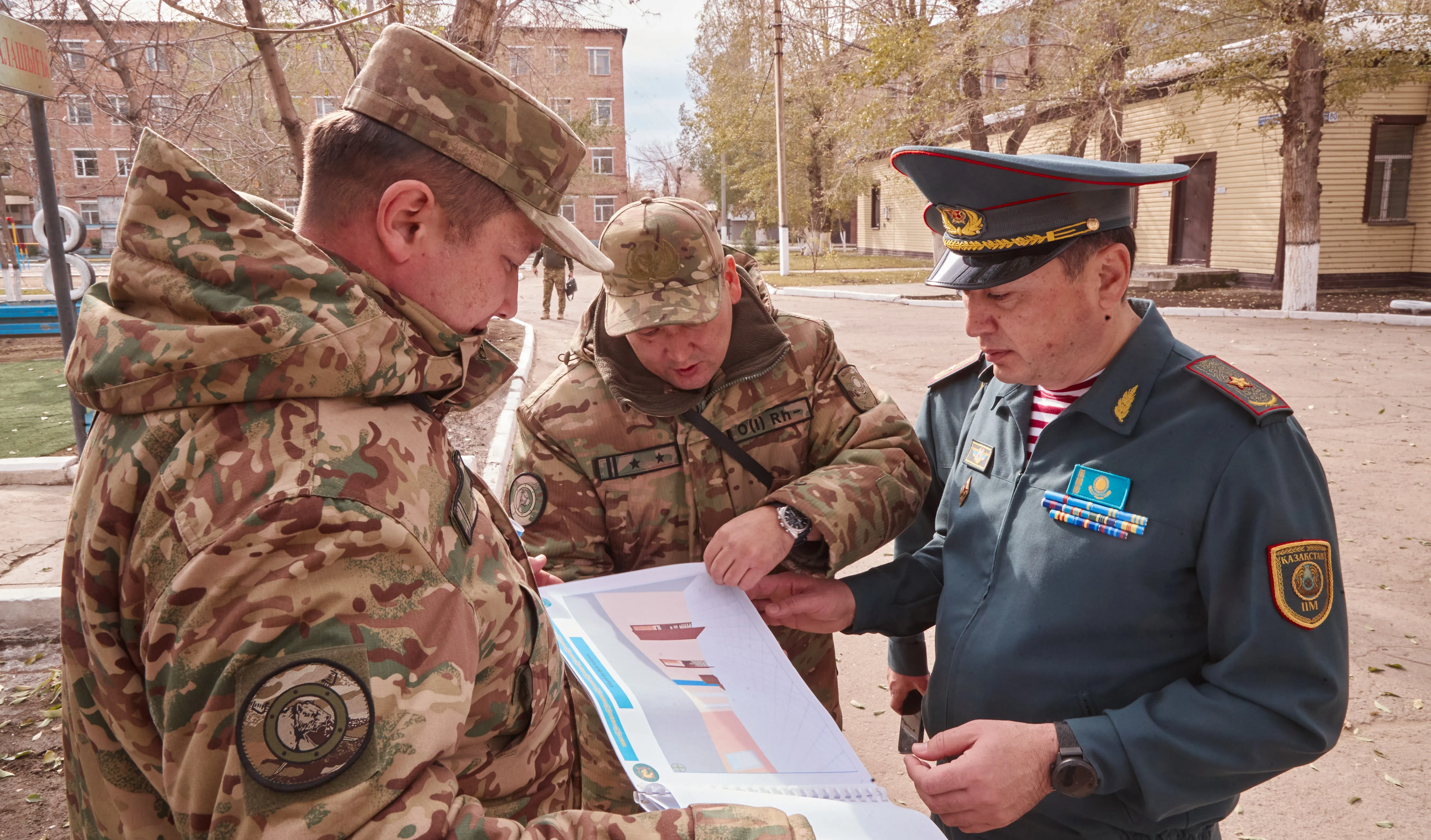 Ұлттық ұланның Бас қолбасшысы Өскемендегі әскери бөлімдерді тексерді