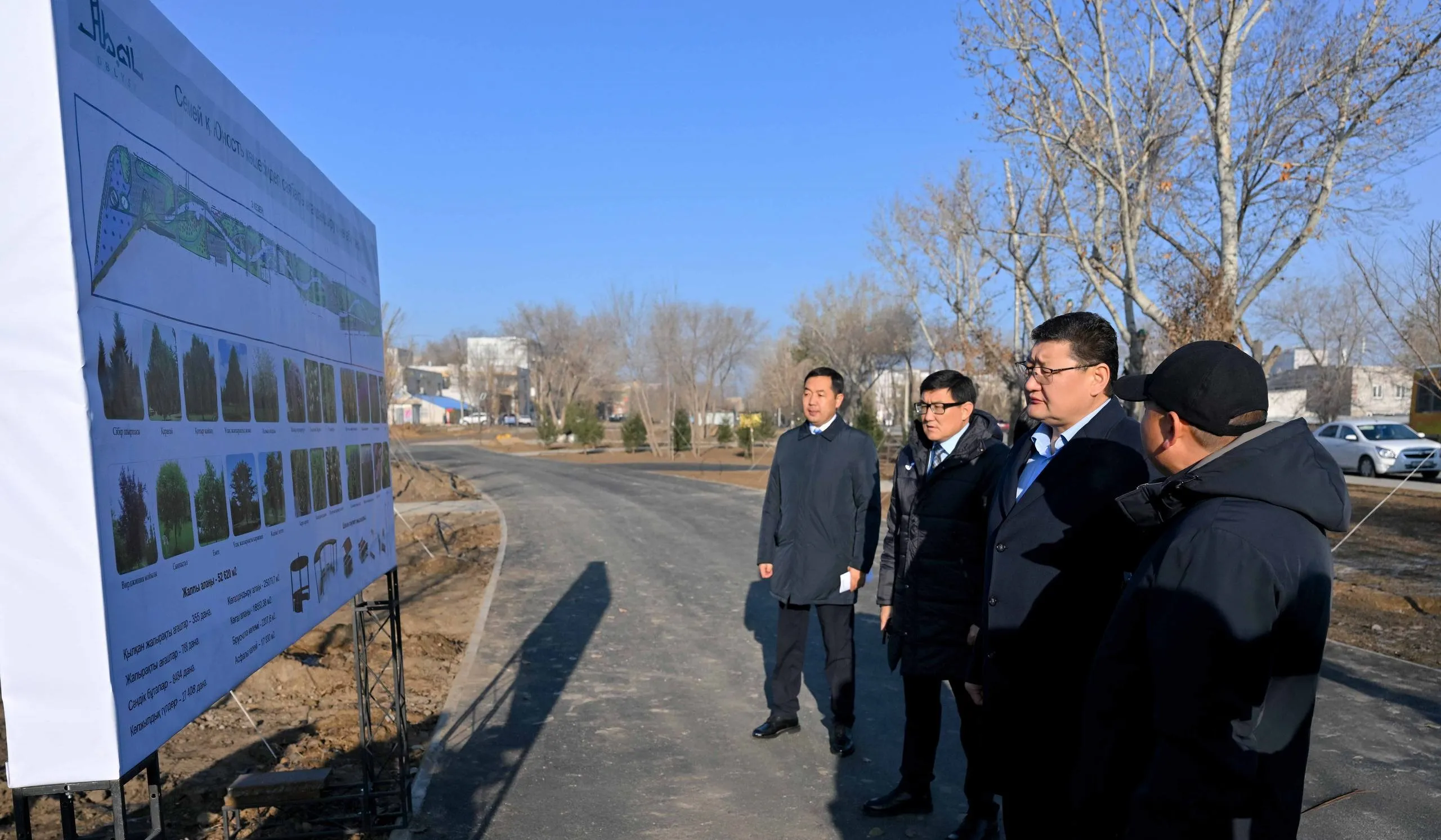 Семейдегі «Юность» шағын ауданында заманауи қоғамдық кеңістік салынып жатыр