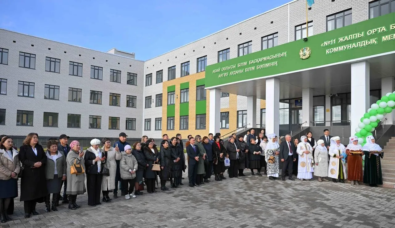 В Аягозском районе области Абай открылась школа на 600 мест