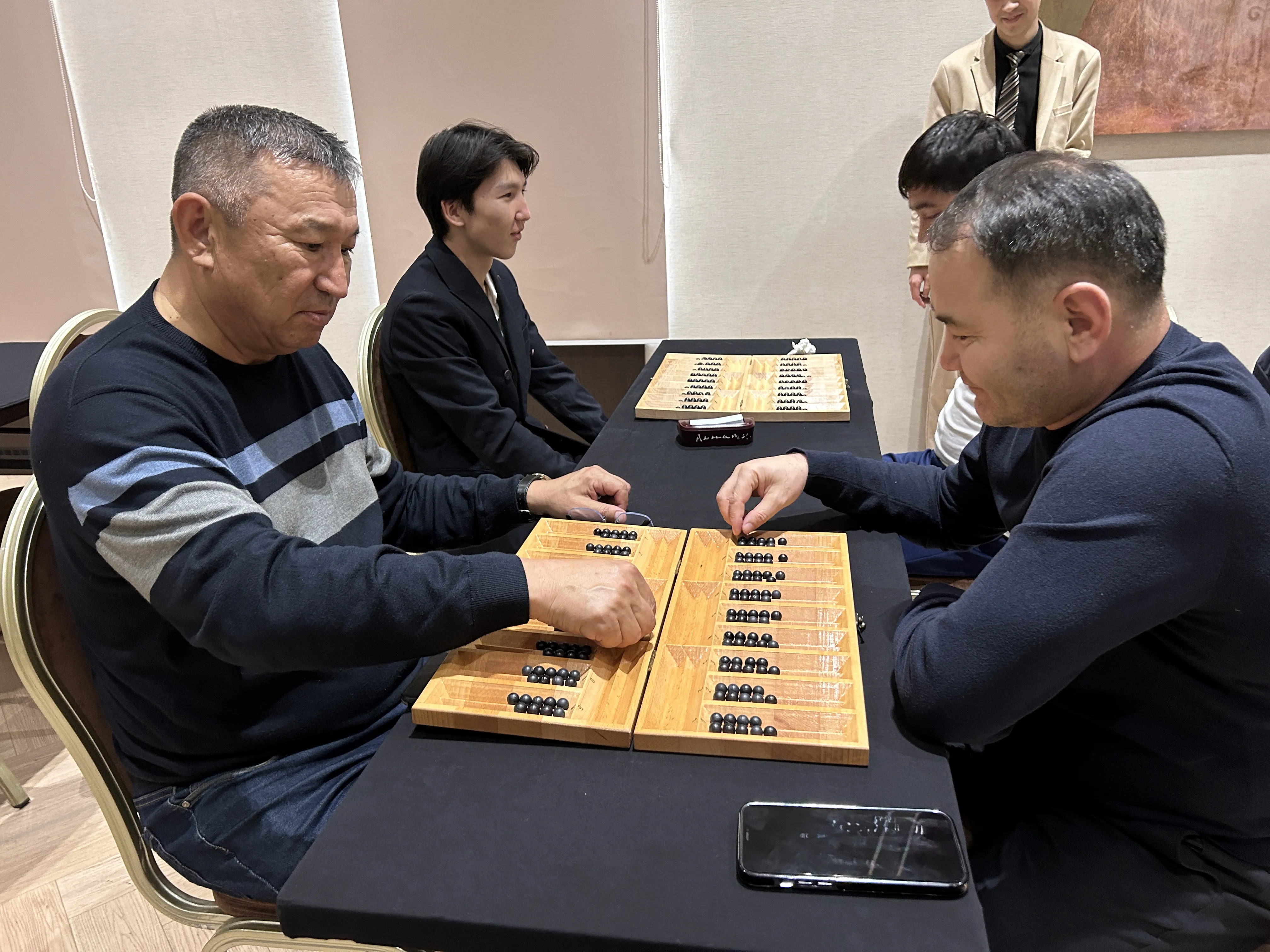 Журналистер арасында тоғызқұмалақтан жарыс өтті