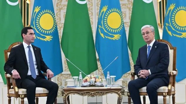 Касым-Жомарт Токаев и Сердар Бердымухамедов провели переговоры