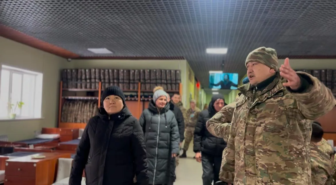 Ұлттық ұланның Курчатовтағы әскери бөлімінде  ата-аналарға арналған ашық есік күні өтті