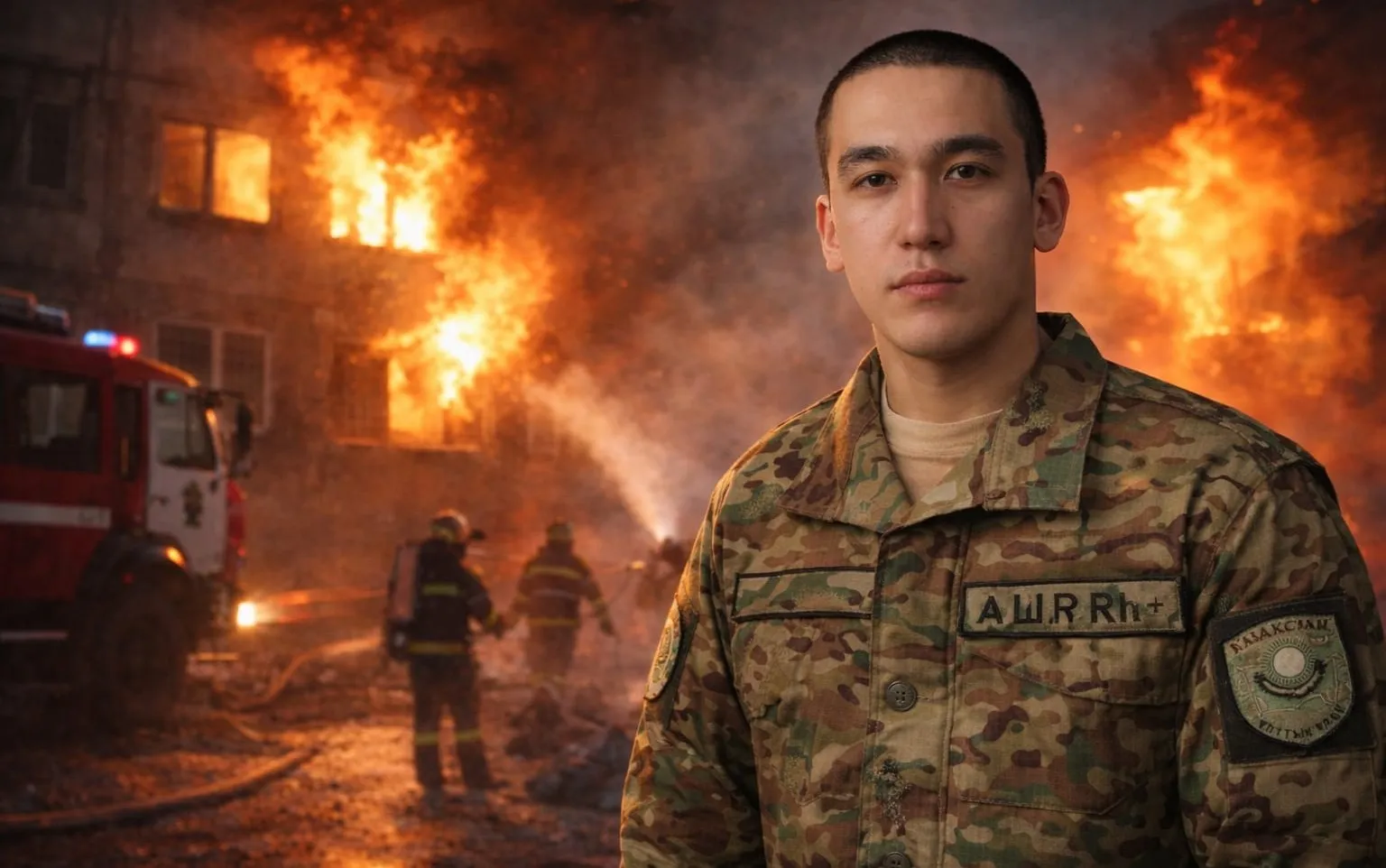 Герой из Семея пополнил ряды Национальной гвардии