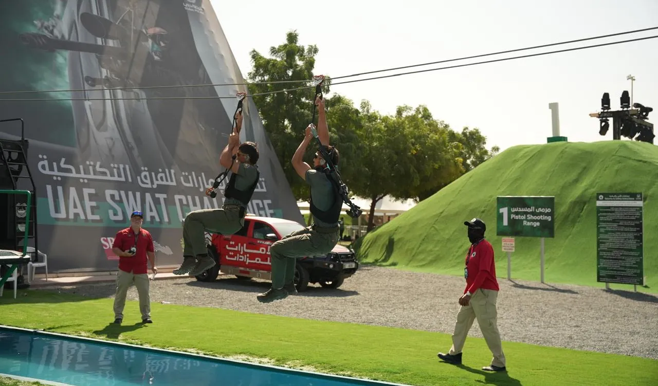 Казахстанский спецназ уверенно лидирует на UAE SWAT Challenge