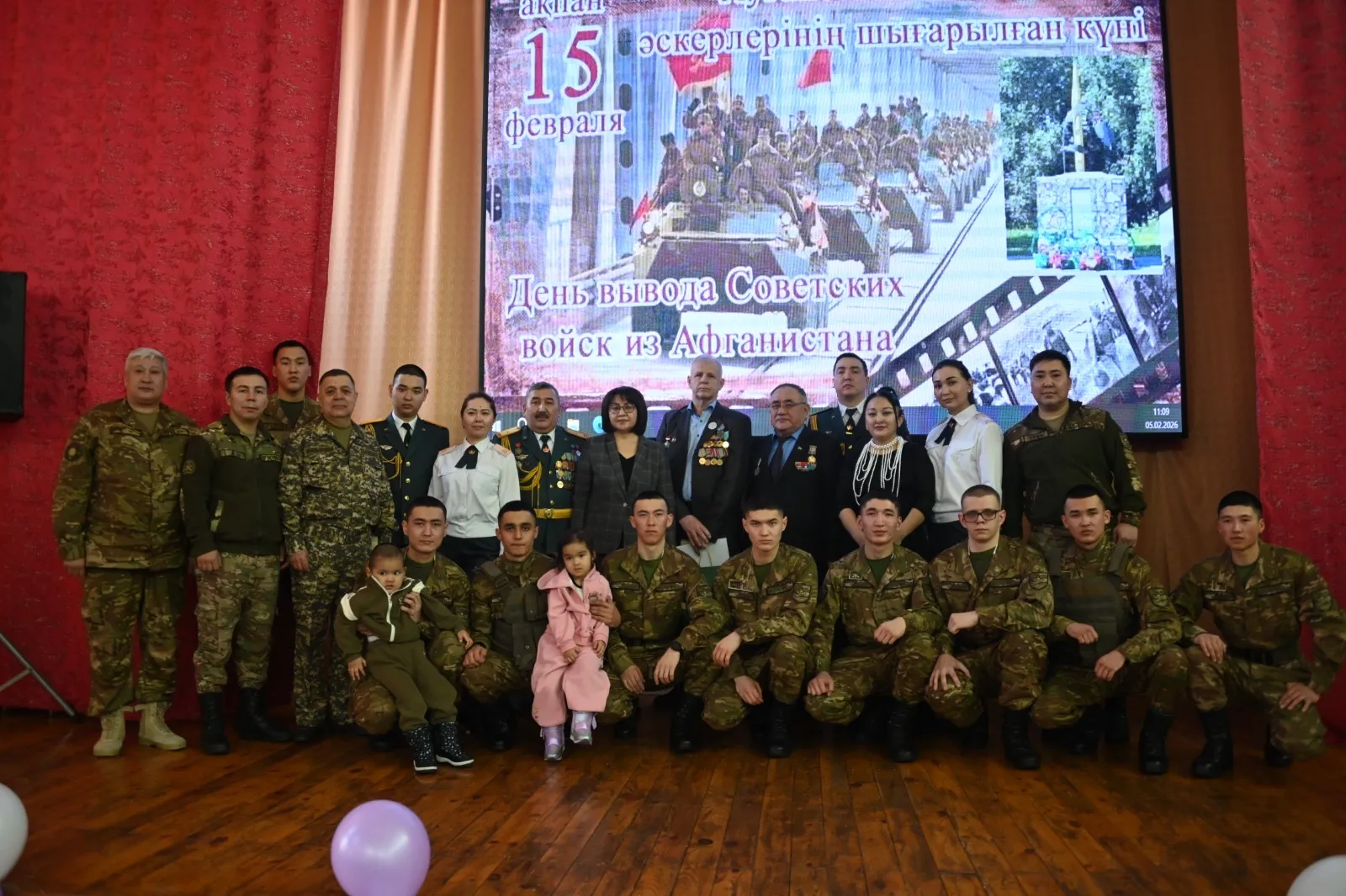 Абай гарнизонында патриоттық тәрбиеге арналған тағылымды кеш өтті