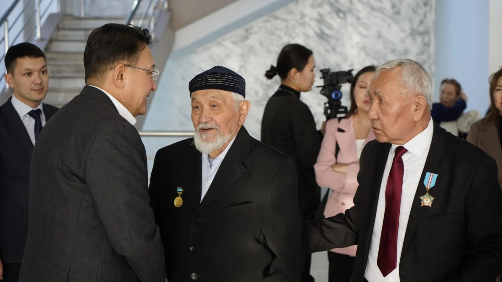 Абай облысының ардагерлері Жаңа Конституция жобасына қолдау білдірді.