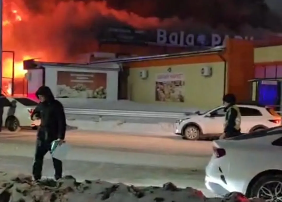 ТЖМ күштерімен өрт оқшаулады