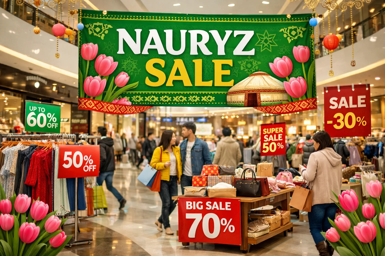 Қазақстанда «Nauryz Sale» мерекелік акциясы басталады