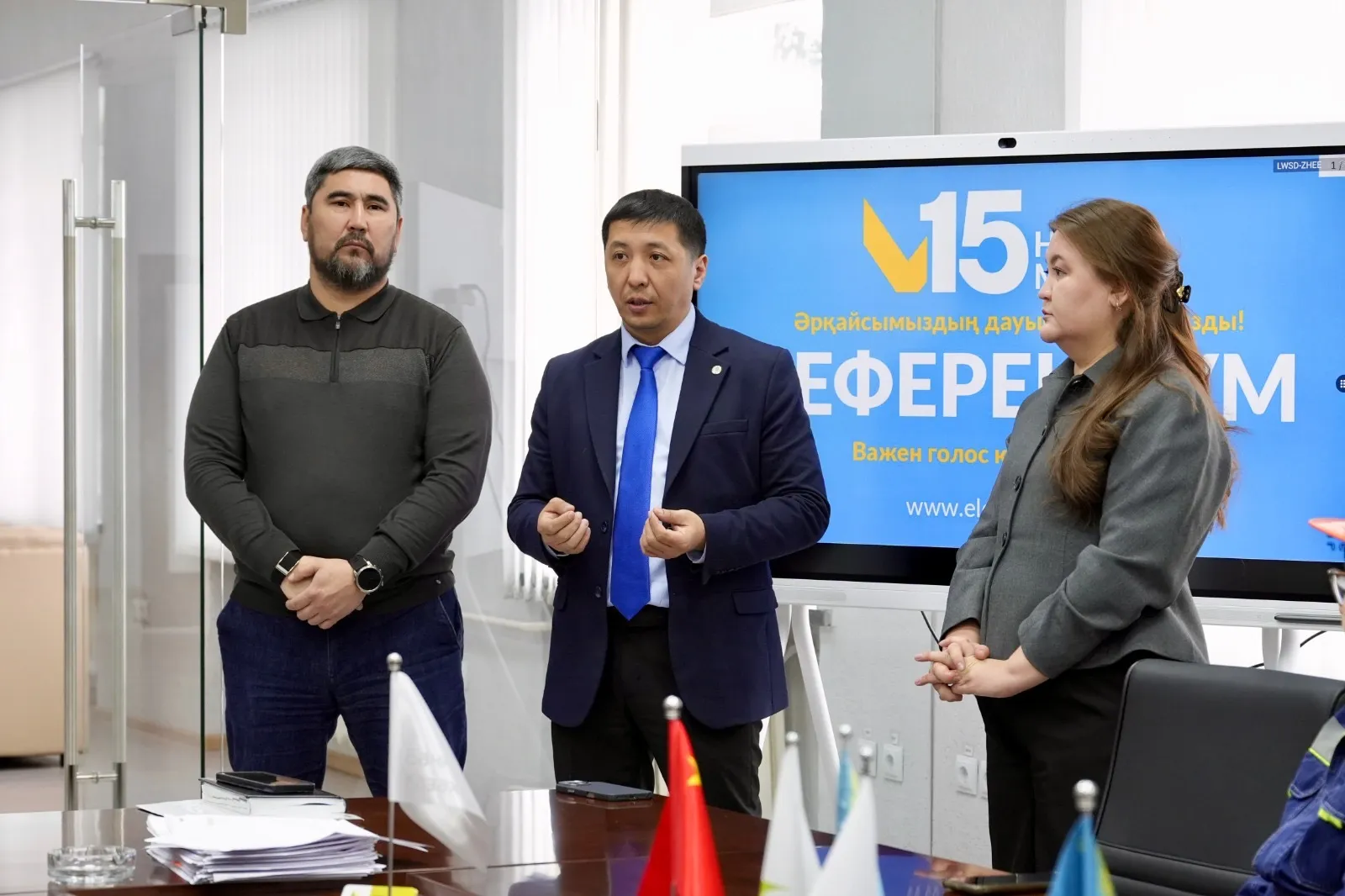 Коллектив ТОО «Qazaq Astyq Group» поддерживает конституционную реформу