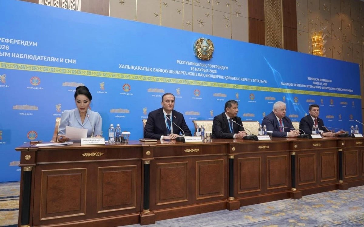 Қазақстан мысал ретінде: халықаралық бақылаушылар референдумның өткізілуін жоғары бағалады