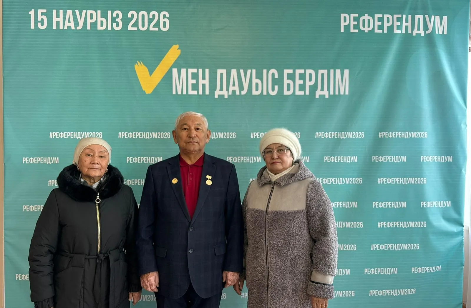 Ұлы ақын Абай Құнанбайұлының ұрпақтары референдумға қатысып, өз таңдауларын жасады