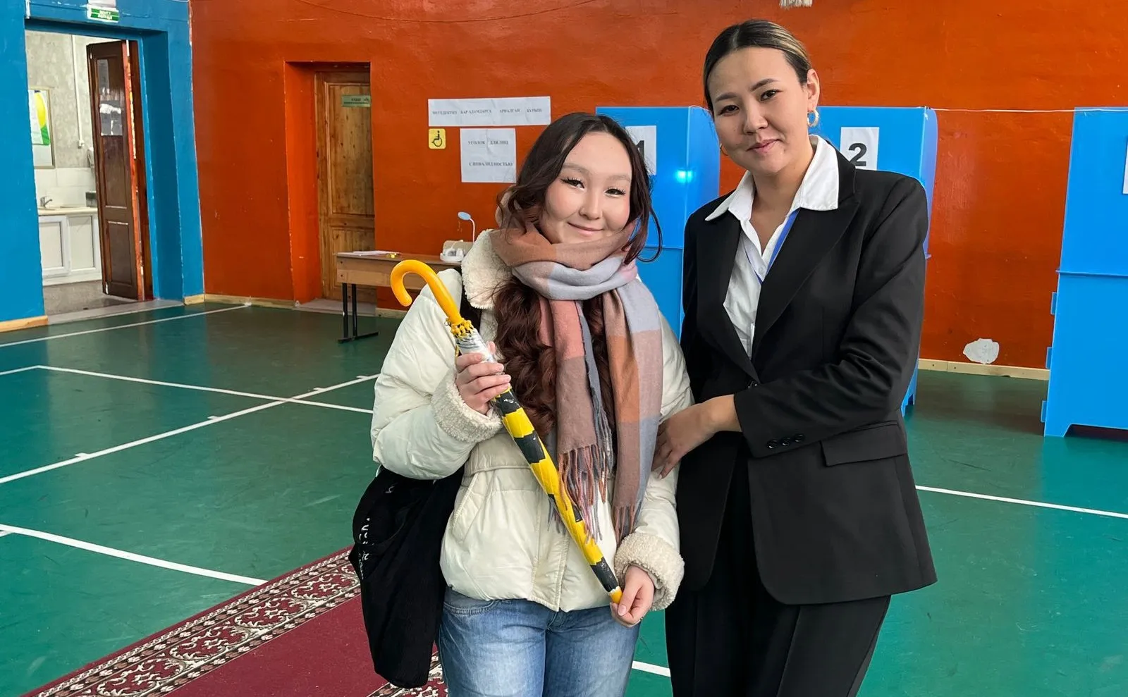 Семейде жастар референдумға белсенді қатысуда